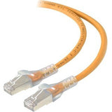 ALOGIC 0.3m Orange 10GbE Shielded CAT6A LSZH Network Cable