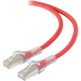 ALOGIC 0.3m Red 10GbE Shielded CAT6A LSZH Network Cable