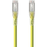 ALOGIC 0.3m Yellow 10G Shielded CAT6A LSZH Network Cable