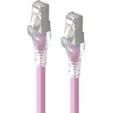 ALOGIC 0.5m Pink 10GbE Shielded CAT6A LSZH Network Cable