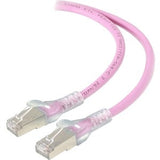 ALOGIC 1m Pink 10GbE Shielded CAT6A LSZH Network Cable