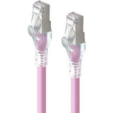 ALOGIC 1m Pink 10GbE Shielded CAT6A LSZH Network Cable