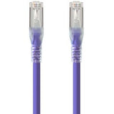 ALOGIC 1m Purple 10GbE Shielded CAT6A LSZH Network Cable