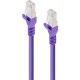 ALOGIC 1m Purple 10GbE Shielded CAT6A LSZH Network Cable