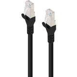 ALOGIC 2m Black 10G Shielded CAT6A LSZH Network Cable