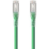 ALOGIC 2m Green 10G Shielded CAT6A LSZH Network Cable