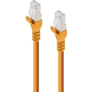 ALOGIC 2m Orange 10GbE Shielded CAT6A LSZH Network Cable