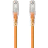 ALOGIC 2m Orange 10GbE Shielded CAT6A LSZH Network Cable