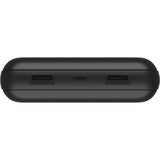 20K Power Bank USB-A / C 15w Black