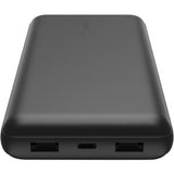 20K Power Bank USB-A / C 15w Black