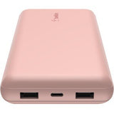 20K Power Bank USB-A / C 15w Rose Gold