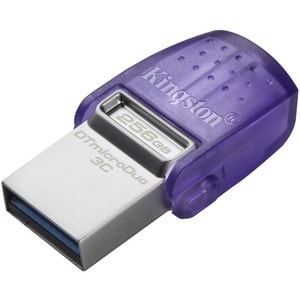 KINGSTON 256GB DT MICRODUO 3C 200MB/s DUAL USB-A + USB-C