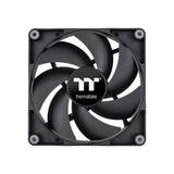 Thermaltake CL-F147-PL12BL-A, CT120 PC Cooling Fan, Size: 120mm, PWM, Airflow: 57.05CFM, Noise: 25.8dBA, Black, Pack of 2, 2 Year Warranty