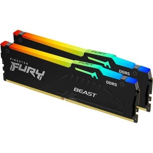 16GB DDR5-5600MT/s CL40 DIMM (Kit of 2) FURY Beast RGB