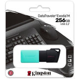 KINGSTON 256GB DT Exodia M USB3.2 Gen 1 (Black + Teal)