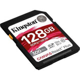 KINGSTON 128GB SDXC React Plus HS-II 300R/260W U3 V90 Full HD/4K/8K