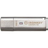 KINGSTON 128GB USB 3.2 IronKey Locker+50 AES USB w/256bit Encryption