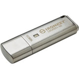 KINGSTON 128GB USB 3.2 IronKey Locker+50 AES USB w/256bit Encryption