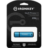 KINGSTON 256GB IRONKEY VAULT PRIVACY 50 AES-256 Encrypted FIPS 197