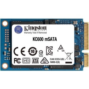 KINGSTON 256GB KC600MS SATA3 mSATA SSD ONLY DRIVE