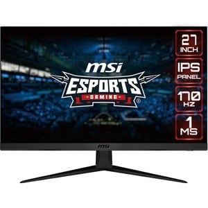 MSI Flat 27in Gaming 1920x1080 IPS/170Hz Free-Sync Premium Black