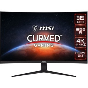 MSI 1500R Curved 32in 4K Gaming 3840x2160 VA/144Hz TypeC Free-Sync Premium Black