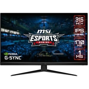 MSI G321Q, 31.5" IPS, 2560x1440, 16:9, 1ms, 170Hz, FreeSync/G-Sync, 2xHDMI, 1xDP, VESA, Tilt, 3 Year Warranty