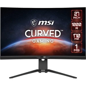 MSI 1000R Curved 27in Gaming 2K WQHD 2560x1440 VA 170Hz Free-Sync Premium Black