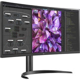 LG 34WQ75C-B 34IN 5MS 60HZ 21:9 CURVED ULTRAWIDE QHD 3440X1440 MONITOR HDMI2.0 DP1.4 USB-C RJ45 HDR10 SPKS HAS 3 YEARS WARRANTY