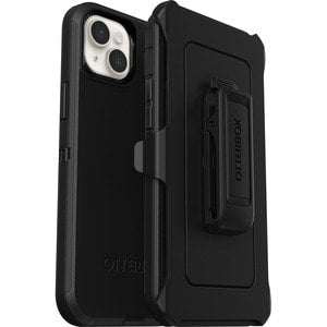 OtterBox Defender Apple iPhone 14 Plus Case Black - (77-88362), DROP+ 4X Military Standard,Multi-Layer,Included Holster, 7 Years Warranty