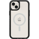 (LS) OtterBox Defender XT Clear MagSafe Apple iPhone 14 Plus Case (Clear/Black) - (77-90064), DROP+ 5X Military Standard, Rugged, 7 Years Warranty