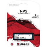 KINGSTON 4000G NV2 M.2 2280 NVMe SSD PCIe 4.0 NVMe SSD