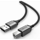 ALOGIC 2M ULTRA USB2.0 USB-A (MALE) TO USB-B (MALE) CABLE