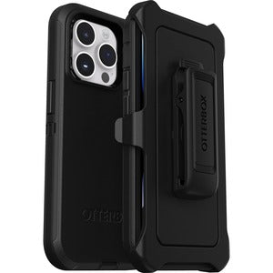 EOL OtterBox Defender Apple iPhone 14 Pro Case Black - (77-88379), DROP+ 4X Military Standard, Multi-Layer, Included Holster,  Rugged,7 Yrs