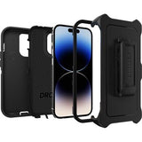 EOL OtterBox Defender Apple iPhone 14 Pro Case Black - (77-88379), DROP+ 4X Military Standard, Multi-Layer, Included Holster,  Rugged,7 Yrs