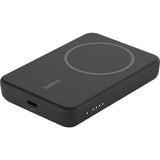 Belkin BoostCharge Magnetic Wireless Power Bank 5K + Stand - Black (BPD004btBK), Compact & Light Weight, Type-C Cable (1M) included, $2,500 CEW, 2YR