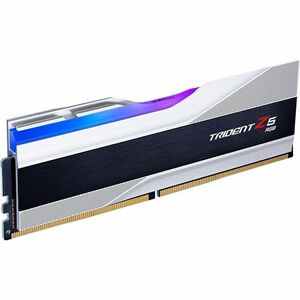 G.SKILL TRIDENT Z5 RGB 32G KIT SILVER 2X16G DDR5 6000MHZ CL30-40-40-96 1.35V UDIMM