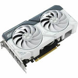 ASUS nVidia GeForce DUAL-RTX4060TI-O8G RTX4060 Ti OC Edition 8GB GDDR6, 2565 MHz Boost Clock, RAM 18 Gbps, 3xDP, 1xHDMI ( White)