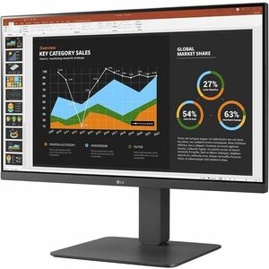 24BR650B-C 24IN FHD 1920X1080 IPS MONITOR HDMI DISPLAYPORT USB-C CHARGING RJ45 SPEAKERS HEIGHT ADJUST PIVOT TILT VESA 3YEARS WARRANTY