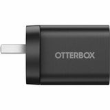 OtterBox 20W USB-C (Type I) PD Fast Wall Charger - Black (78-81350), Compact, Drop Tested,Safe & Smart Charging,Best for Apple, 7 Years Warranty