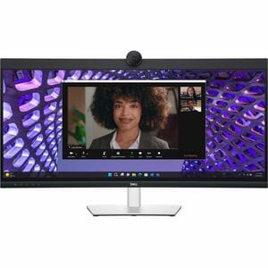 DELL 34IN Curved Video Conferencing Monitor IPS 3440x1440 WQHD 60HZ 8MS HDMI USB-C#3YR WARRANTY