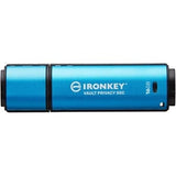 KINGSTON 16GB USB-C IronKey Vault P 50C AES-256 Encrypted FIPS 197