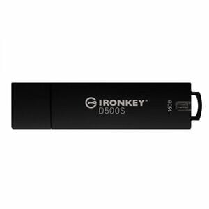 KINGSTON 16GB IronKey D500S FIPS 140-3 Lvl 3 (Pending) AES-256