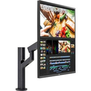 28in SDQHD DualUp Monitor with Ergo Stand