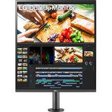 28in SDQHD DualUp Monitor with Ergo Stand