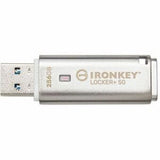 KINGSTON 256GB USB 3.2 IronKey Locker+50 AES USB w/256bit Encryption