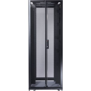 NETSHELTER SX 48U 750MM WIDE X 1200MM DEEP ENCLOSURE WITHOUT SIDES BLACK