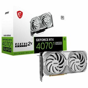 GeForce RTX 4070 Ti SUPER 16G VENTUS 2X WHITE OC