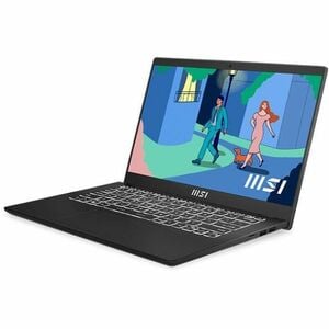 MSI Modern Series Notebook 14" FHD Intel Alder Lake i5-1235U Onboard DDR4 16GB 512GB NVMe PCIe Gen3x4 SSD Windows11 Home Intel Iris Xe Classic Black