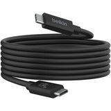 Belkin Connect USB4 Cable (2M/6.6ft) Black - (INZ004BT2MBK), Thunderbolt 4,Thunderbolt 3, USB 3.2, USB 3.0,& USB 2.0 Devices Up To 20 Gbps Speed